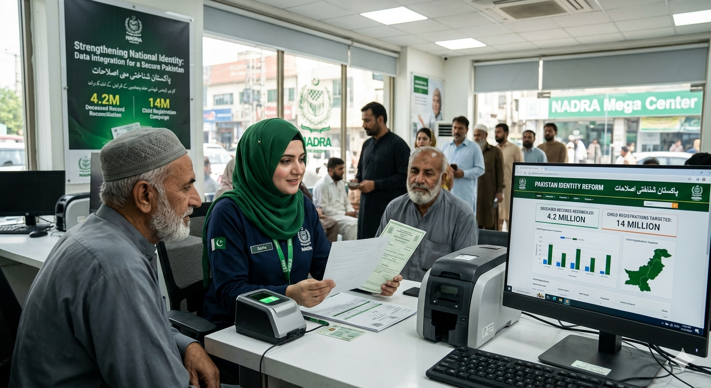 Pakistan Identity Reform: NADRA Reconciles 4.2M Death Records and ...