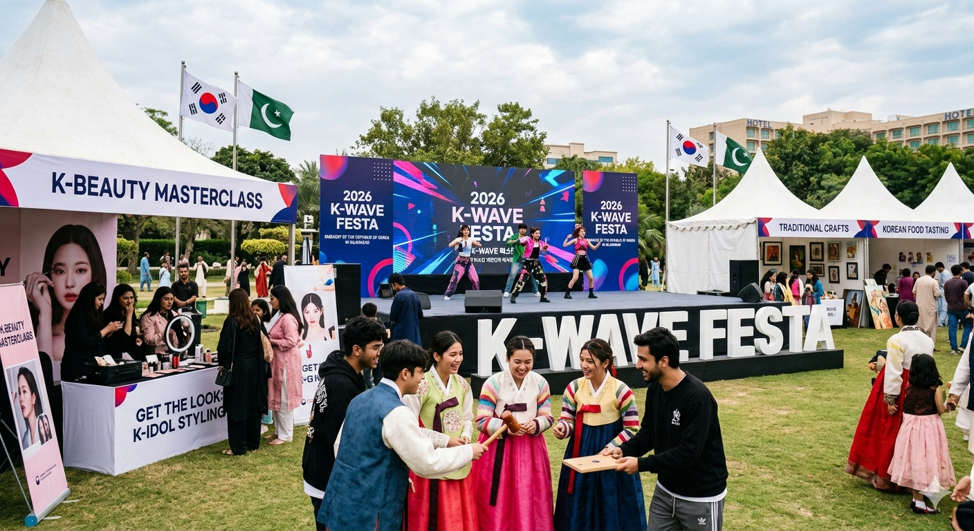 Korean Embassy Hosts Landmark 2026 K-WAVE Festa at Serena Hotel Islamabad