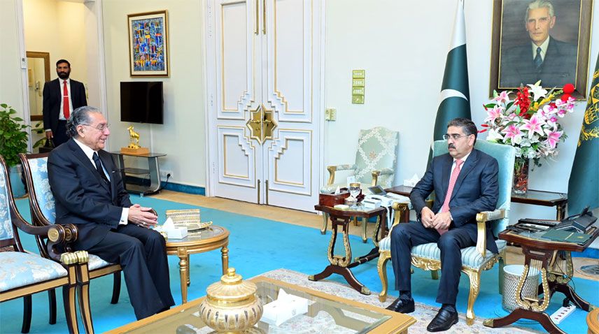 Caretaker PM Anwarul Haq Kakar Commends UN Representative Munir Akram's Diplomacy