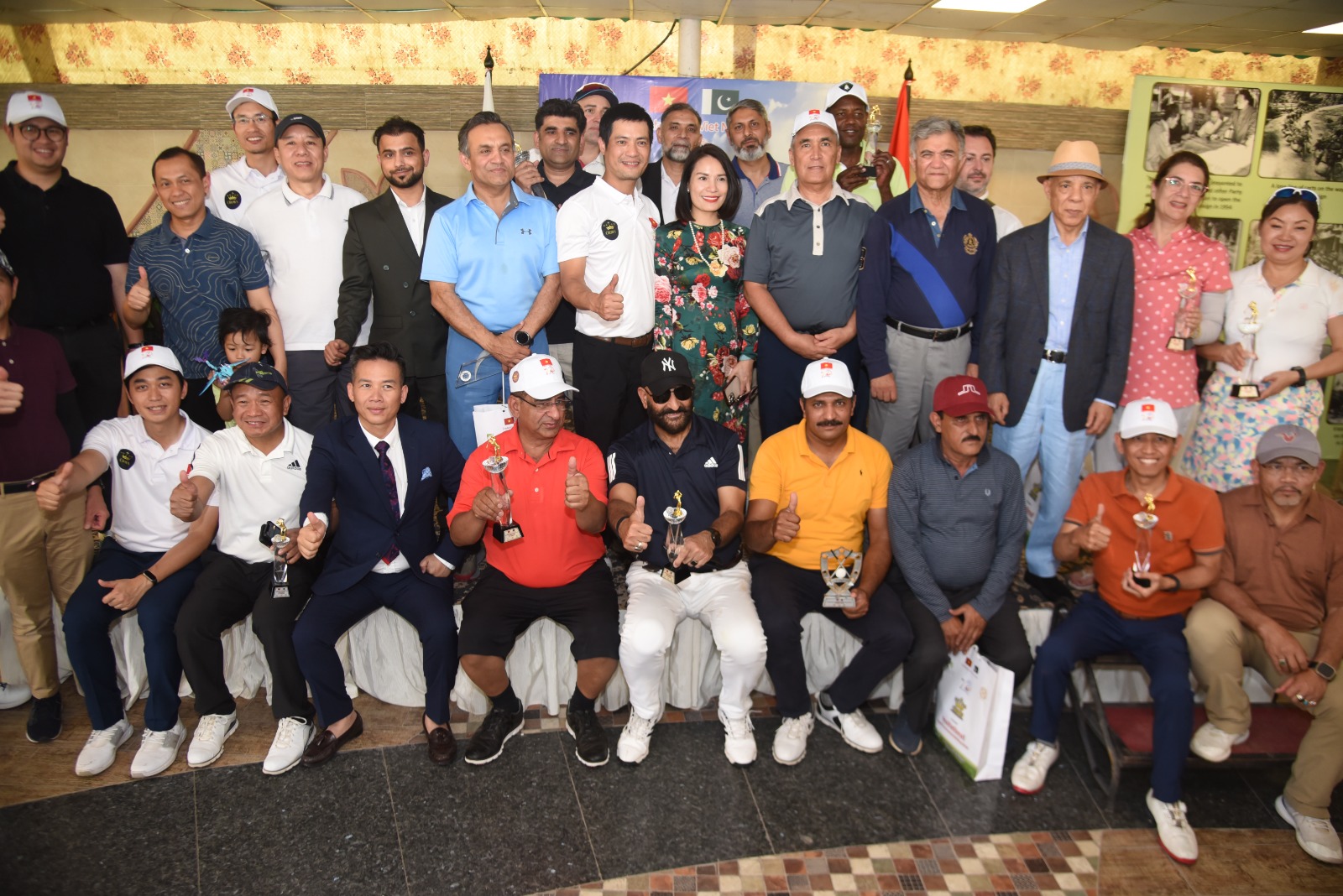 Ambassador Nguyen Tien Phong Hosts Golf Tournament to Honor 70th Anniversary of Dien Bien Phu Victory