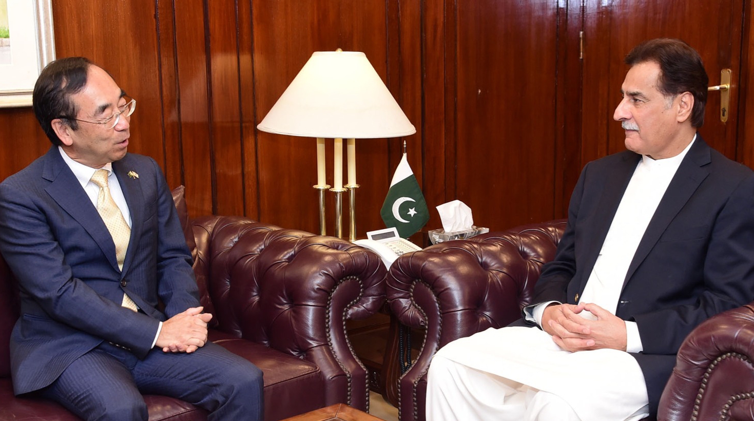 Ambassador WADA and NA Speaker Sadiq Seek to Boost Parliamentary Relations