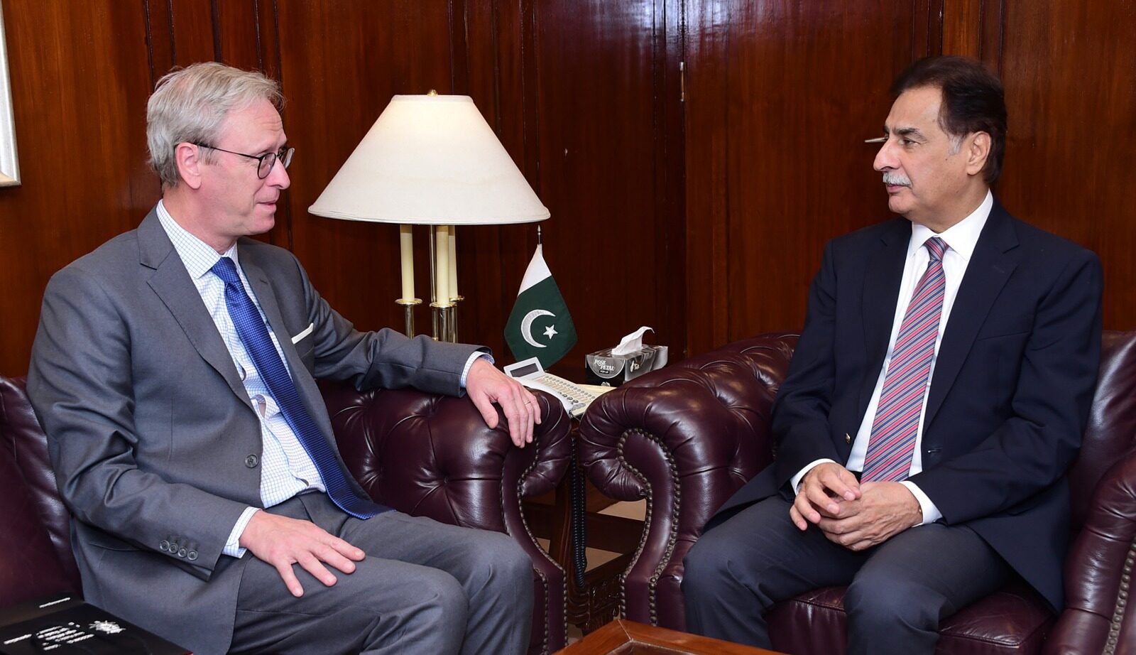 Belgium Ambassador Delogne and Pakistan's National Assembly Speaker pave the way for enhanced cooperation