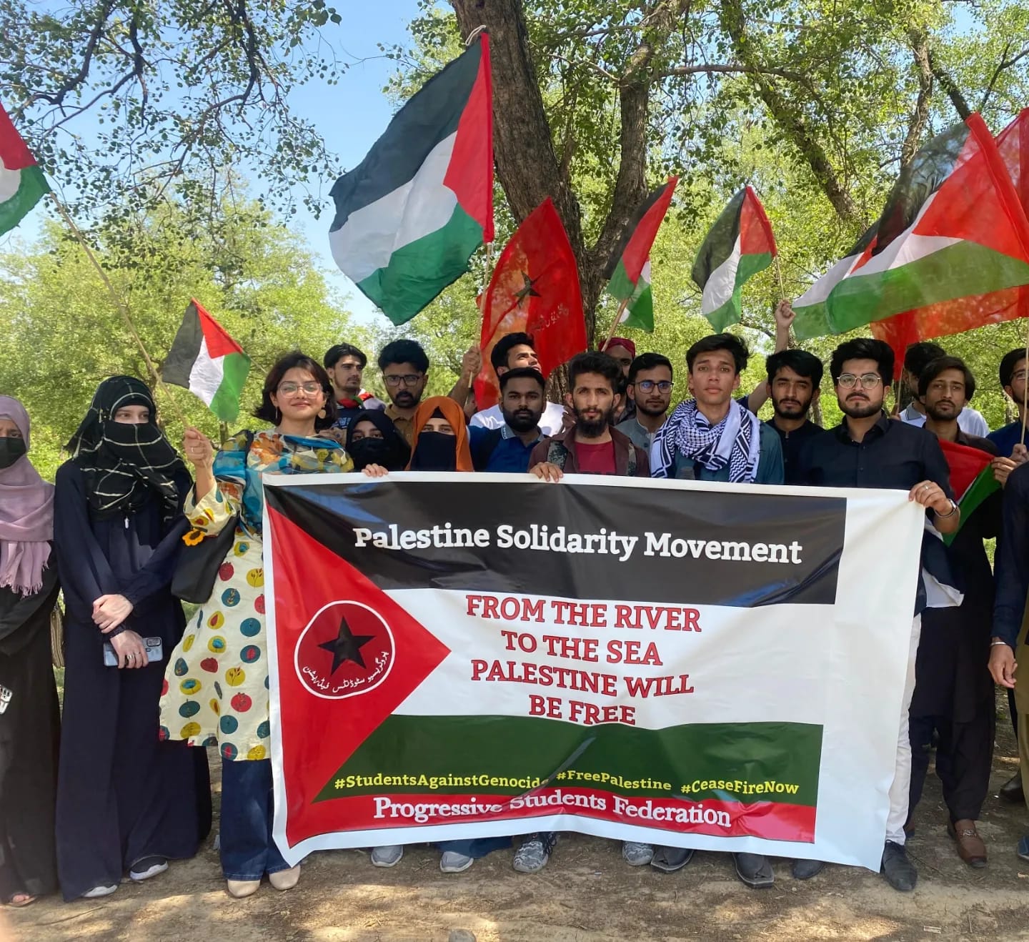 Pakistan's Progressive Students Federation Spearheads Solidarity Movement for Palestine