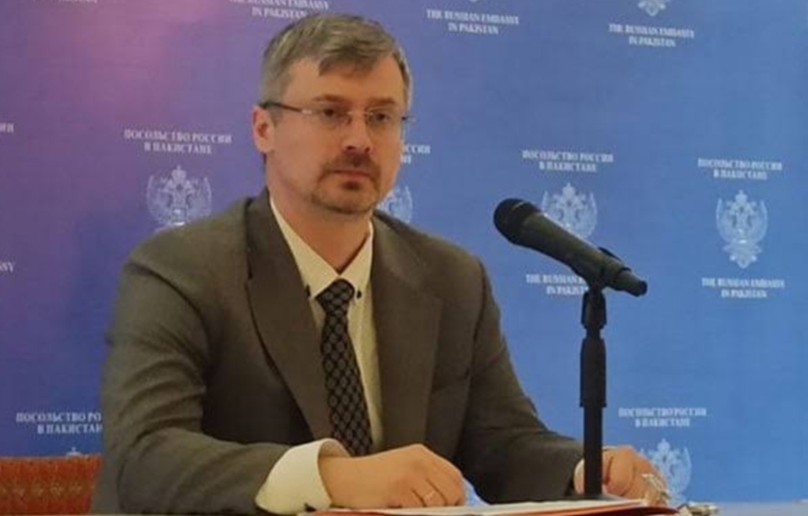 Ambassador Albert P Khorev Briefs Pakistani Media on Russian Approach to Ukrainian Conflict and Military Action