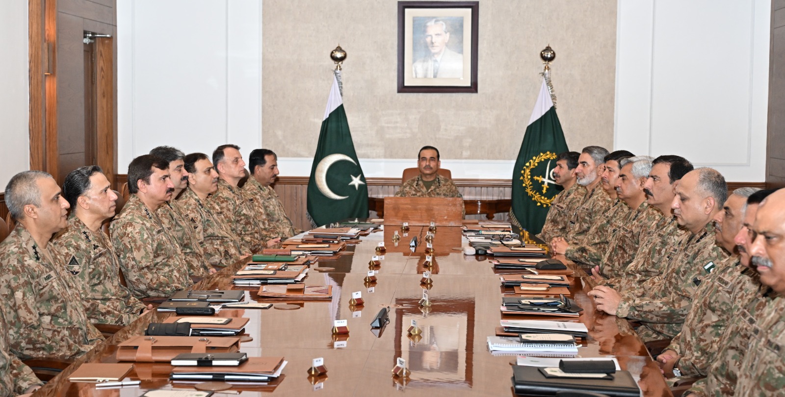 COAS General Syed Asim Munir Presides Over 265th Corps Commanders' Conference