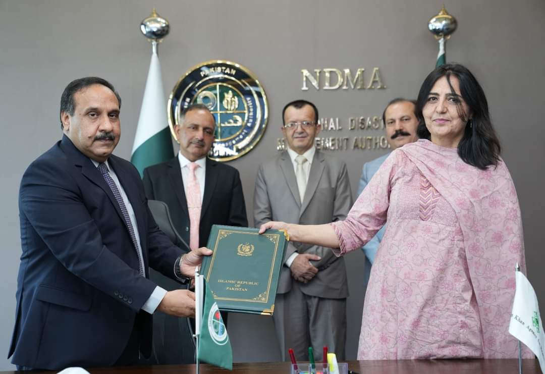 NDMA and Aga Khan Agency for Habitat Ink Agreement for Knowledge Sharing in Disaster Management