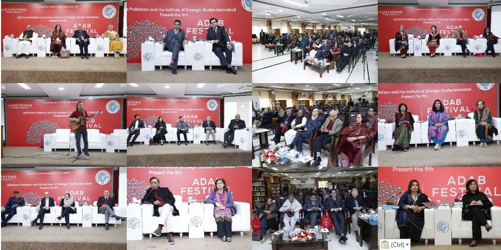 ISSI in Collaboration with Lightstone Publishers Hosted "9th Adab Festival Pakistan"