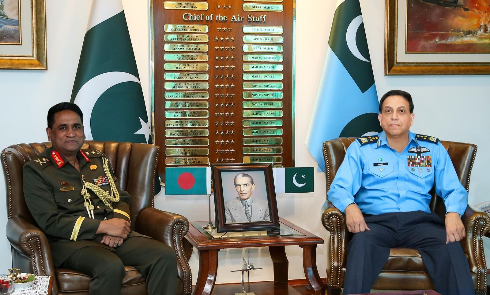 Pakistan Air Force and Bangladesh Agree on Enhanced Collaboration and Joint Training