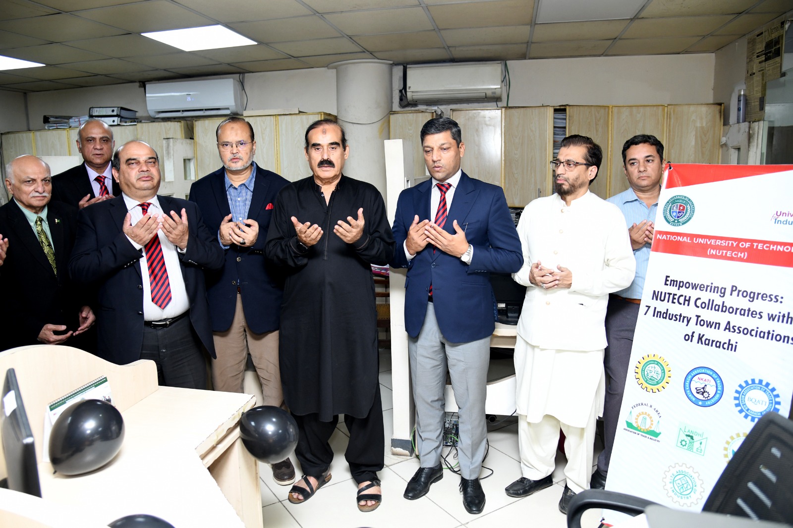 NUTECH Inaugurates Point of Contact Office at Karachi Chamber of Commerce & Industry (KCCI)