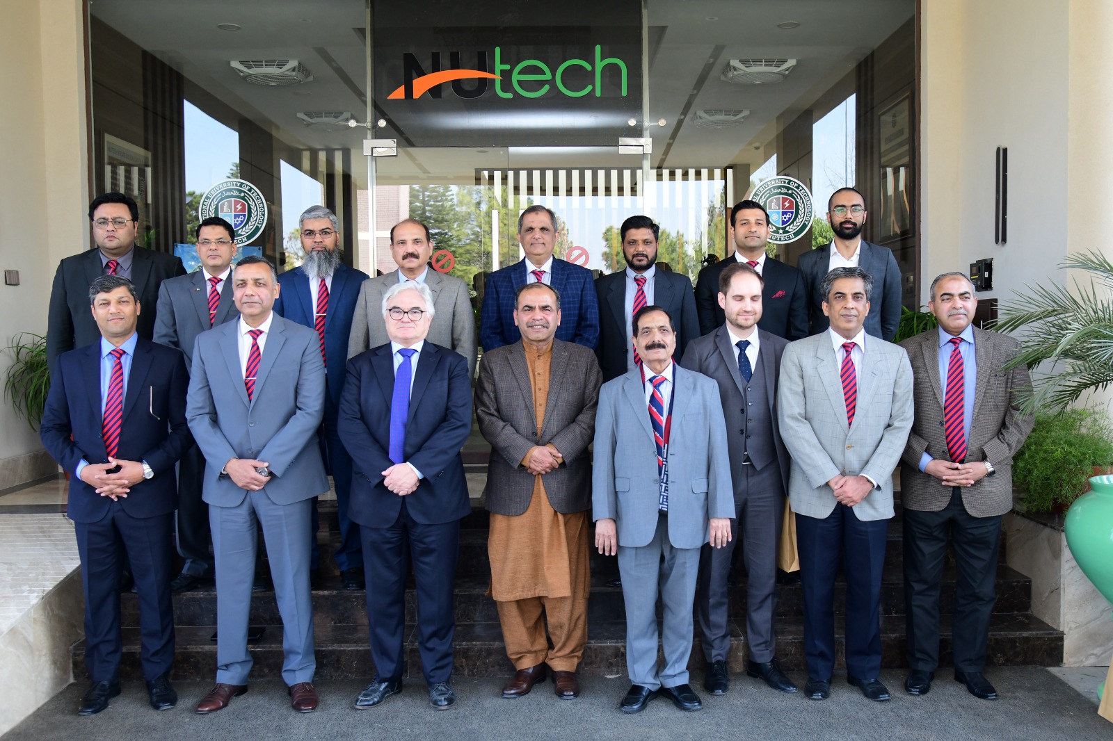 German Ambassador Alfred Grannas Visit (NUTECH) Islamabad Pakistan’s first University for Industry