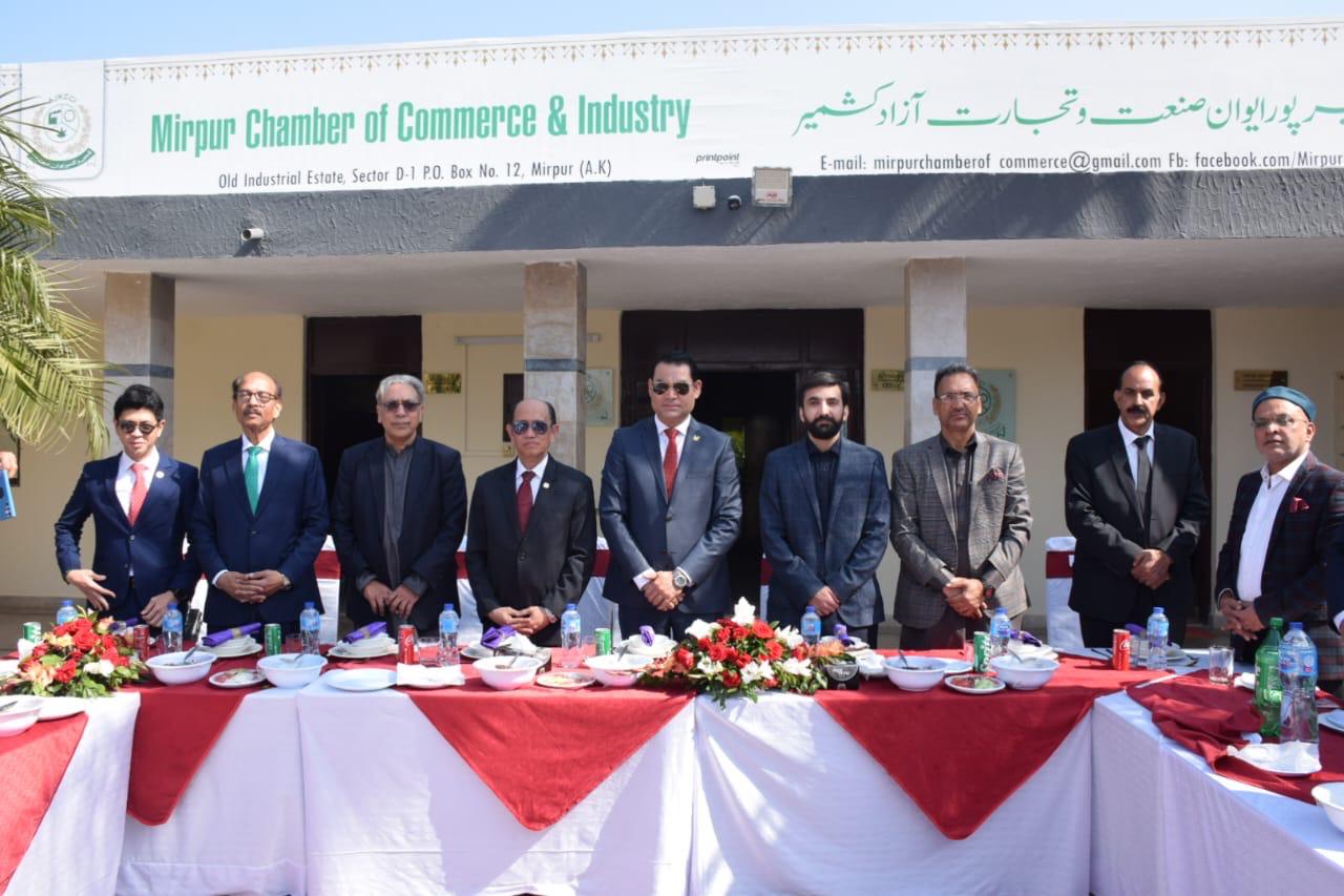 Malaysian High Commissioner Dato Mohammad Azhar bin Mazlan Strengthens Economic Ties with AJK at MCCI