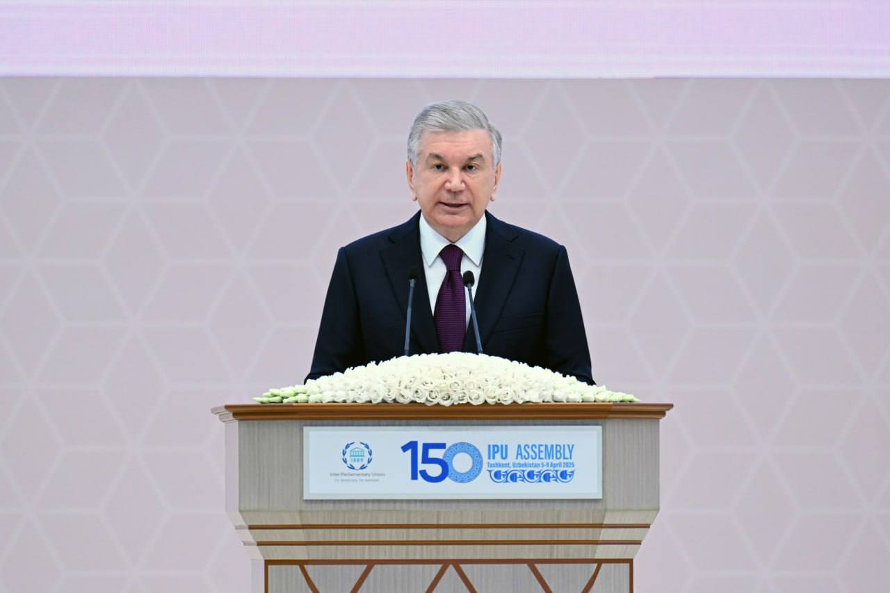 President Shavkat Mirziyoyev’s Landmark Address at the 150th Inter-Parliamentary Union Assembly in Tashkent