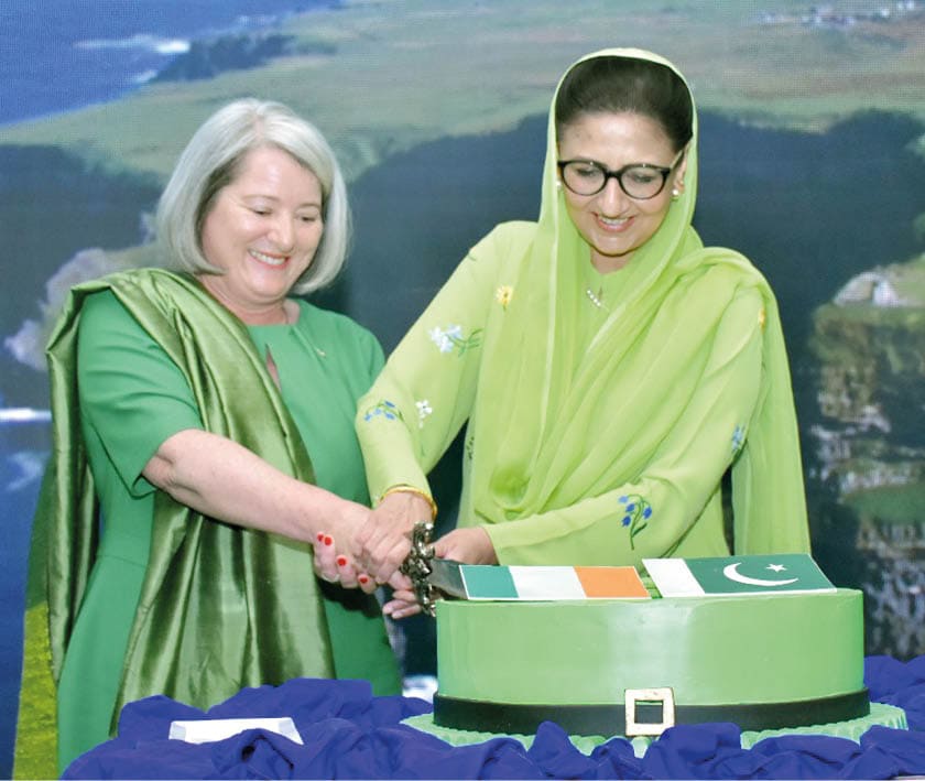 Ambassador Mary O’Neil Hosts Historic St. Patrick’s Day Celebration in Islamabad