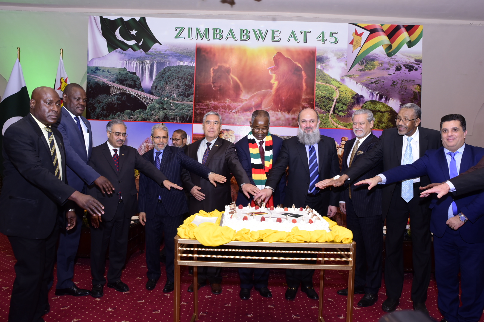 Ambassador Abu-Basutu Ushers in a New Era of Zimbabwe-Pakistan Relations with Historic Independence Day Celebration