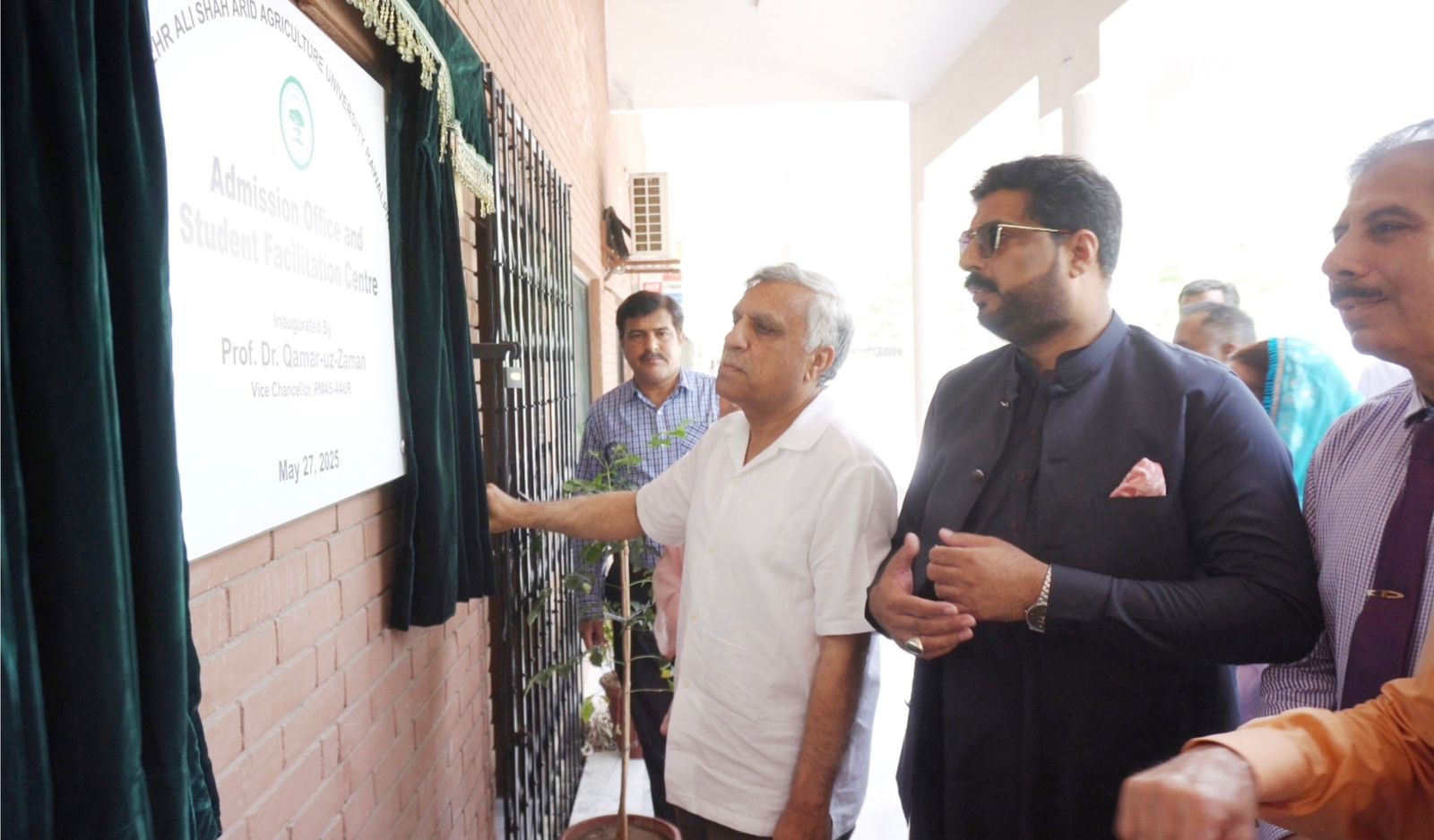 VC Inaugurates High-Tech Facilitation Center at Arid Agriculture University, Rawalpindi