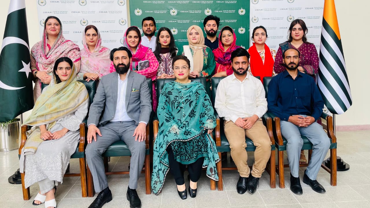 CISS AJK Hosts Dr. Muzzammil Ayyub Thakur for an Interactive Session on Indian Hegemonic Ambitions and Kashmir