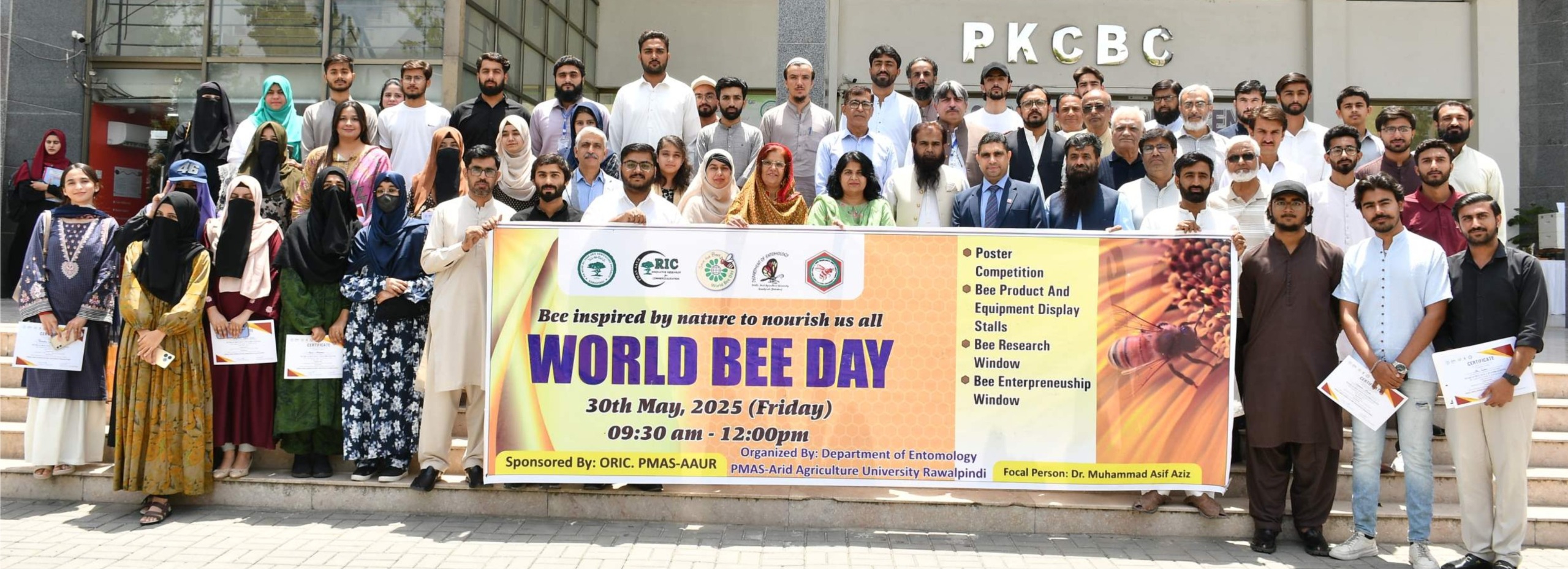 World Bee Day Observed at Arid Agriculture University Rawalpindi